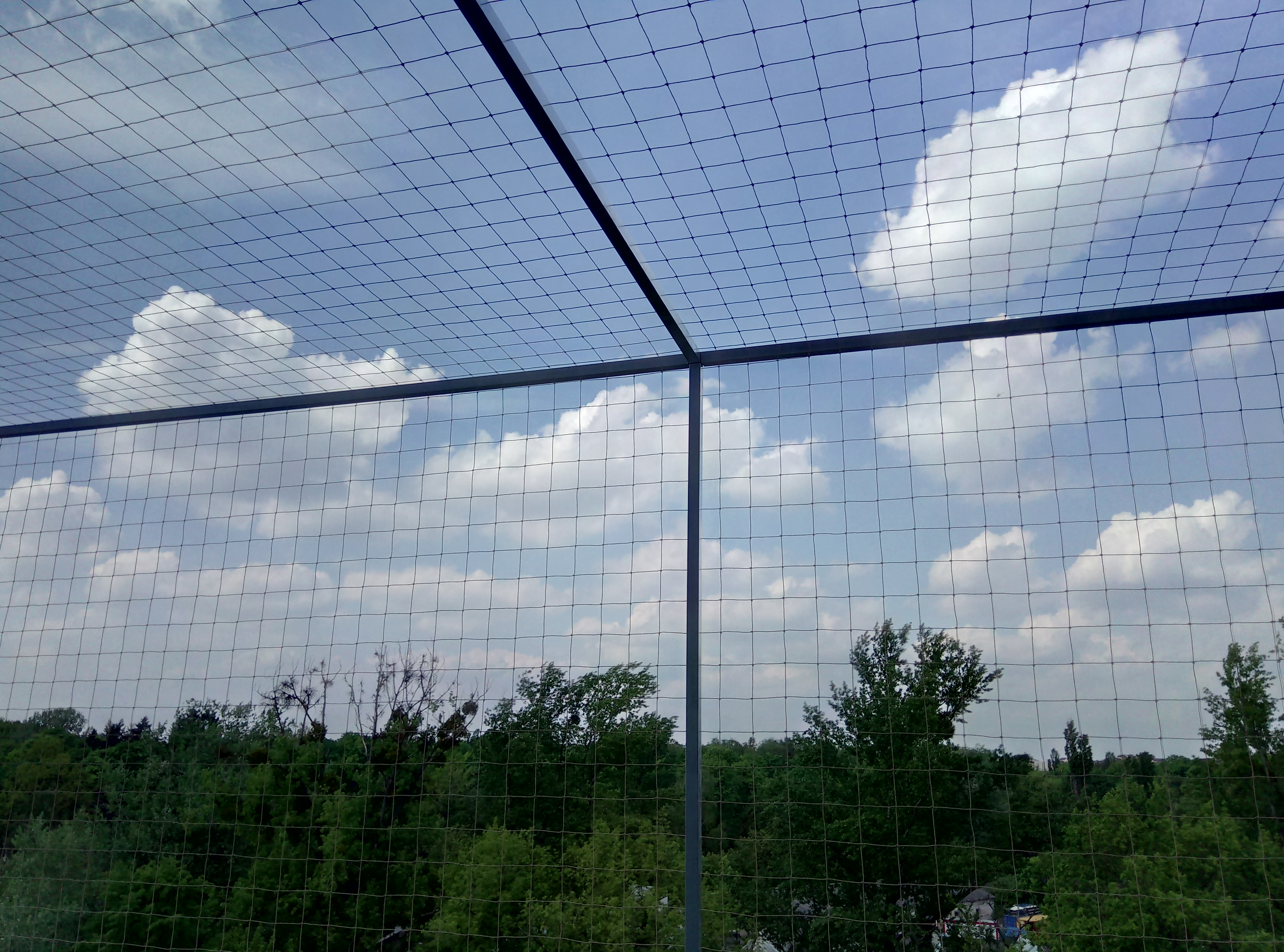 Siatka na tarasie - Wilanów