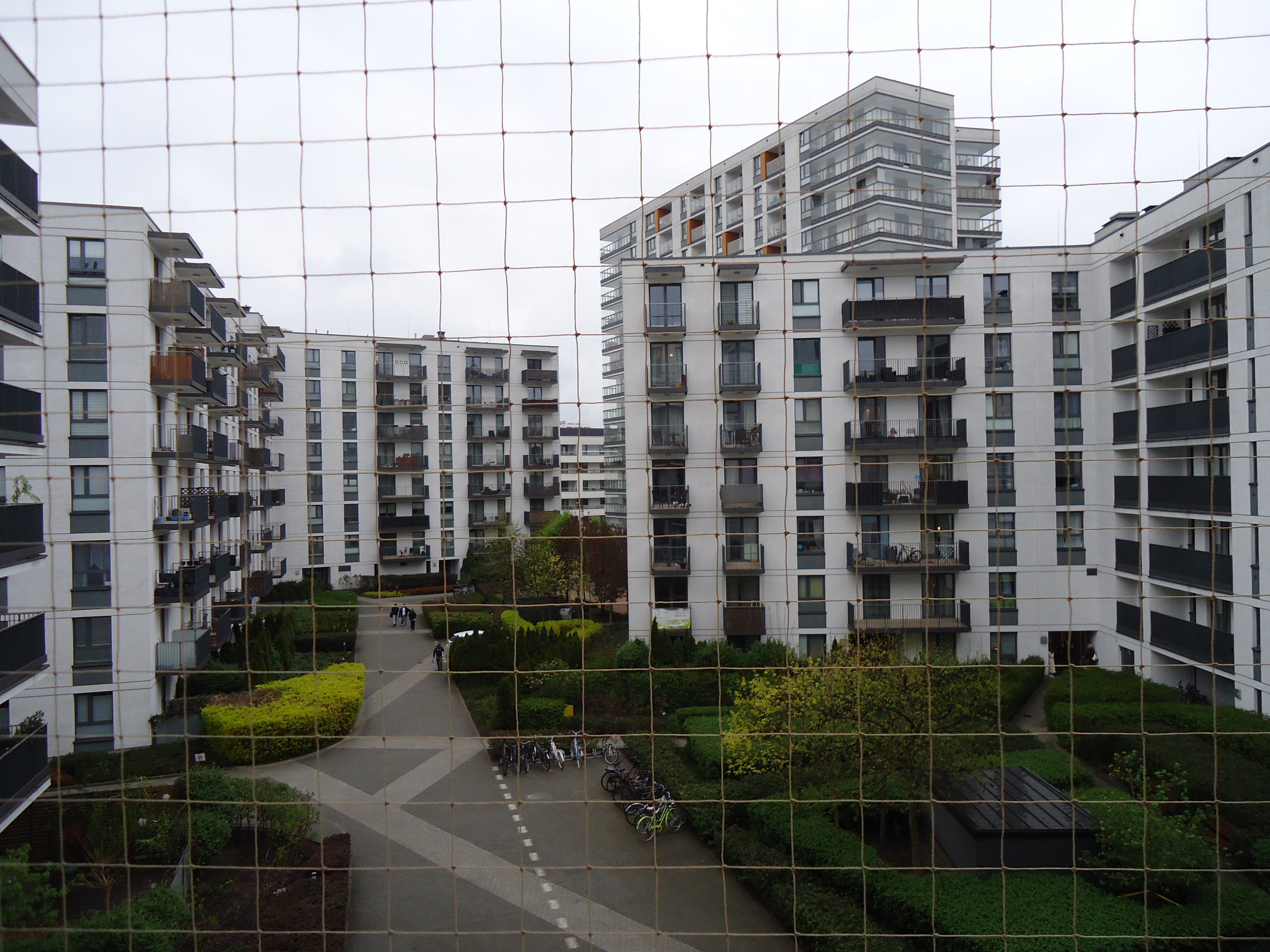 Zabezpieczenie loggii dla kota - Wola